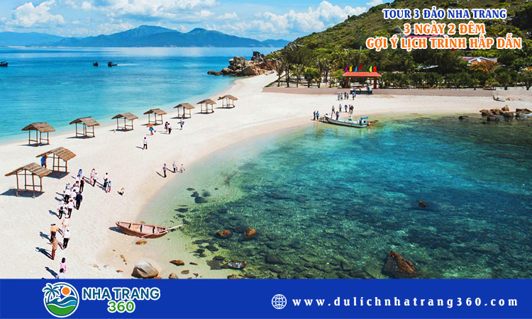 Tour du lịch 3 đảo Nha Trang