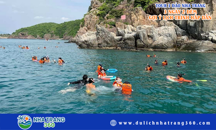 Tour du lịch 3 đảo Nha Trang